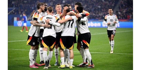 Deutschland besiegte Frankreich zum ersten Mal seit Jahren